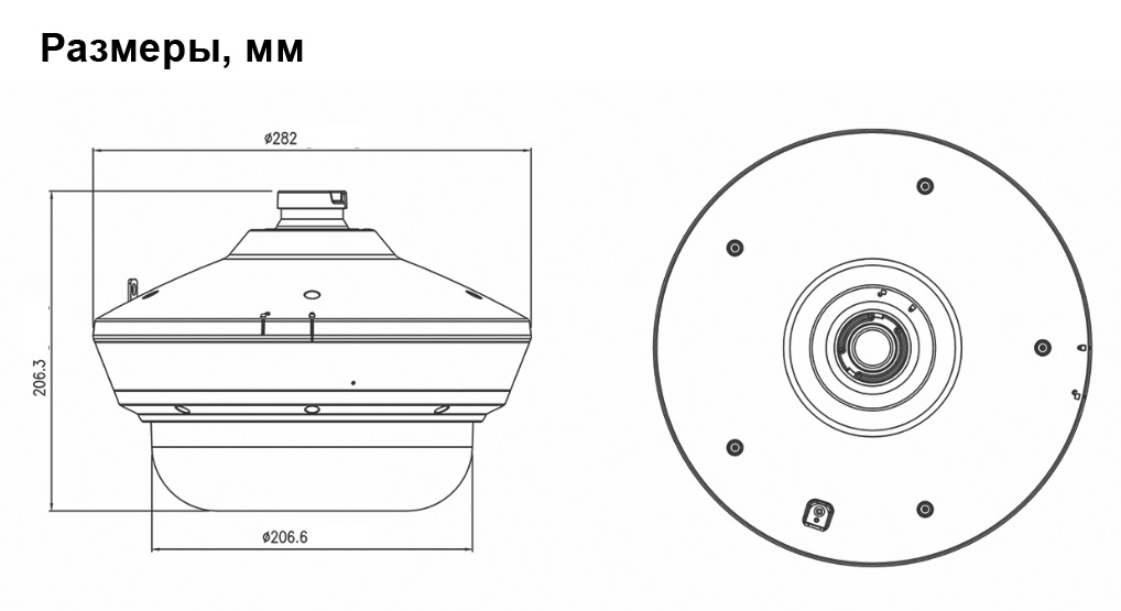 IP камера DIVITEC DS-IPF8087RAR-MZ