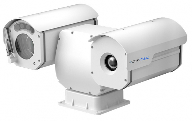 DIVITEC DS-BIPT6434Q/F9/Z30 Двухспектральная тепловизионная PTZ IP-камера