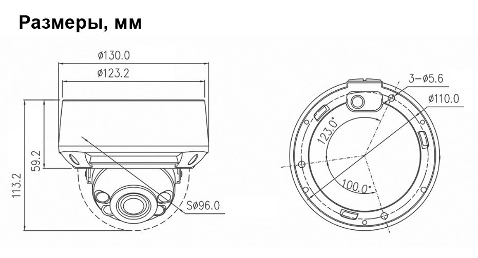 IP камера DIVITEC DS-IPD8046UA-DMZ