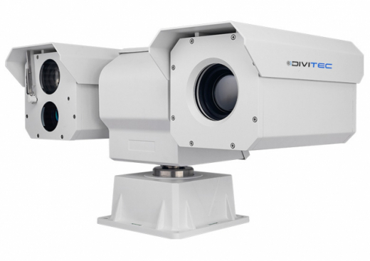 DIVITEC DS-BIPT6434LP/TM75/Z40/IR800 Двухспектральная тепловизионная PTZ IP-камера 