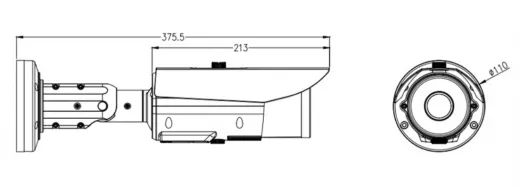 IP камера DIVITEC DS-IPC8047AK-ANPR (8-32)