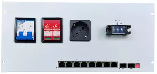 DIVITEC DT-8PG2SFP-UPS Узел доступа